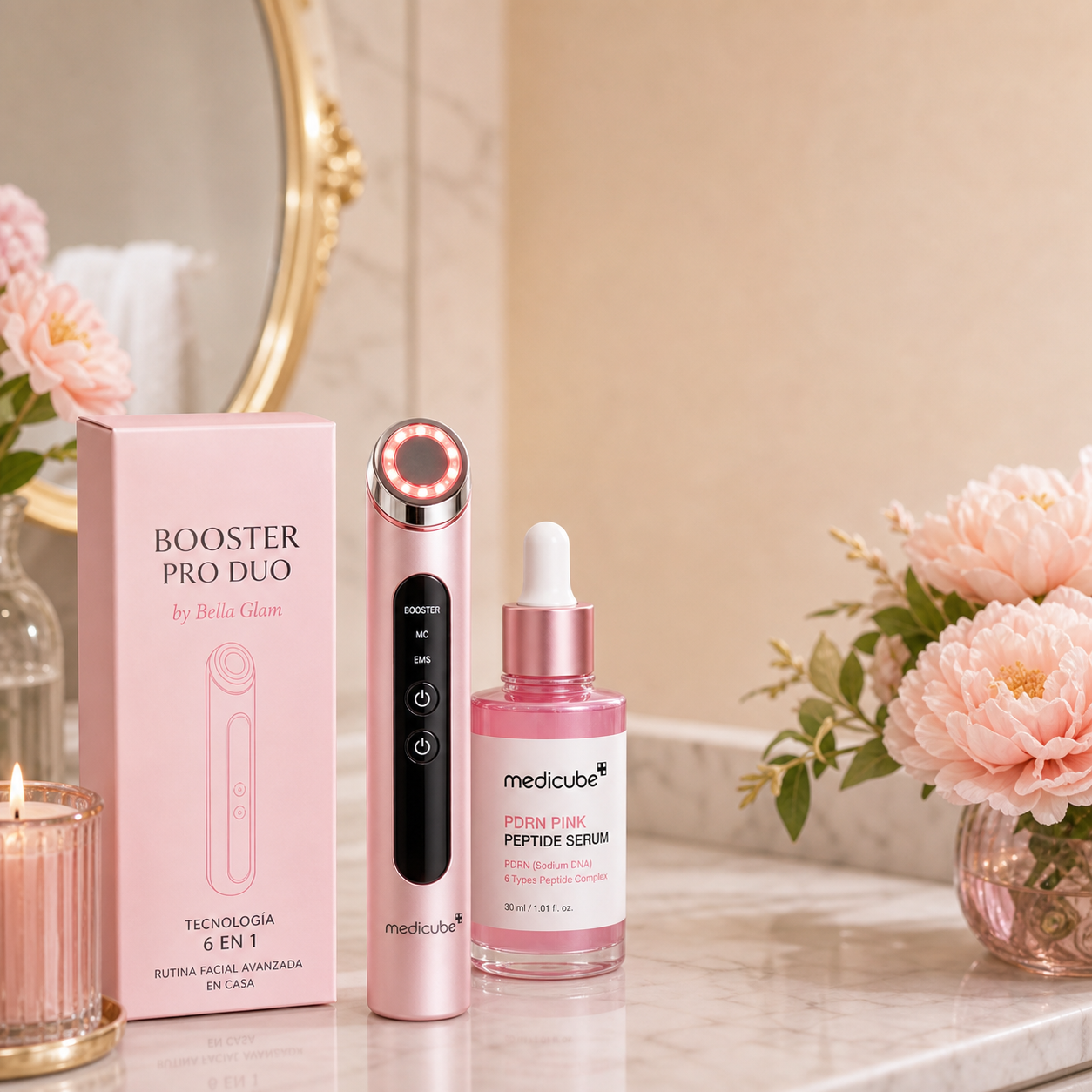 Booster Pro Duo con Sérum PDRN Medicube